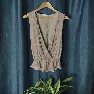 💥24 HR CLEAR-OUT💥 Anine Bing Metallic Blouse